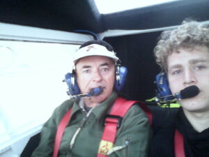With ULM Instructor